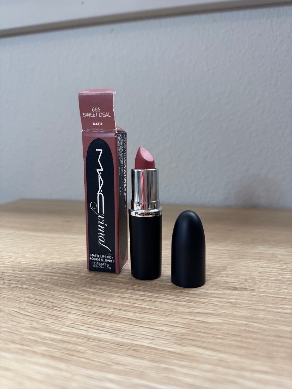 MAC Cosmetics Matte Lipstick - 666 Sweet Deal (Pink Nude)
